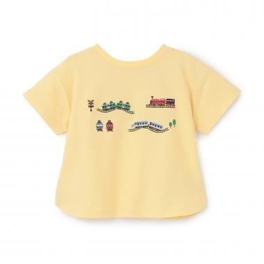 【接触冷感】前後で着れる2WAY半袖Tシャツ