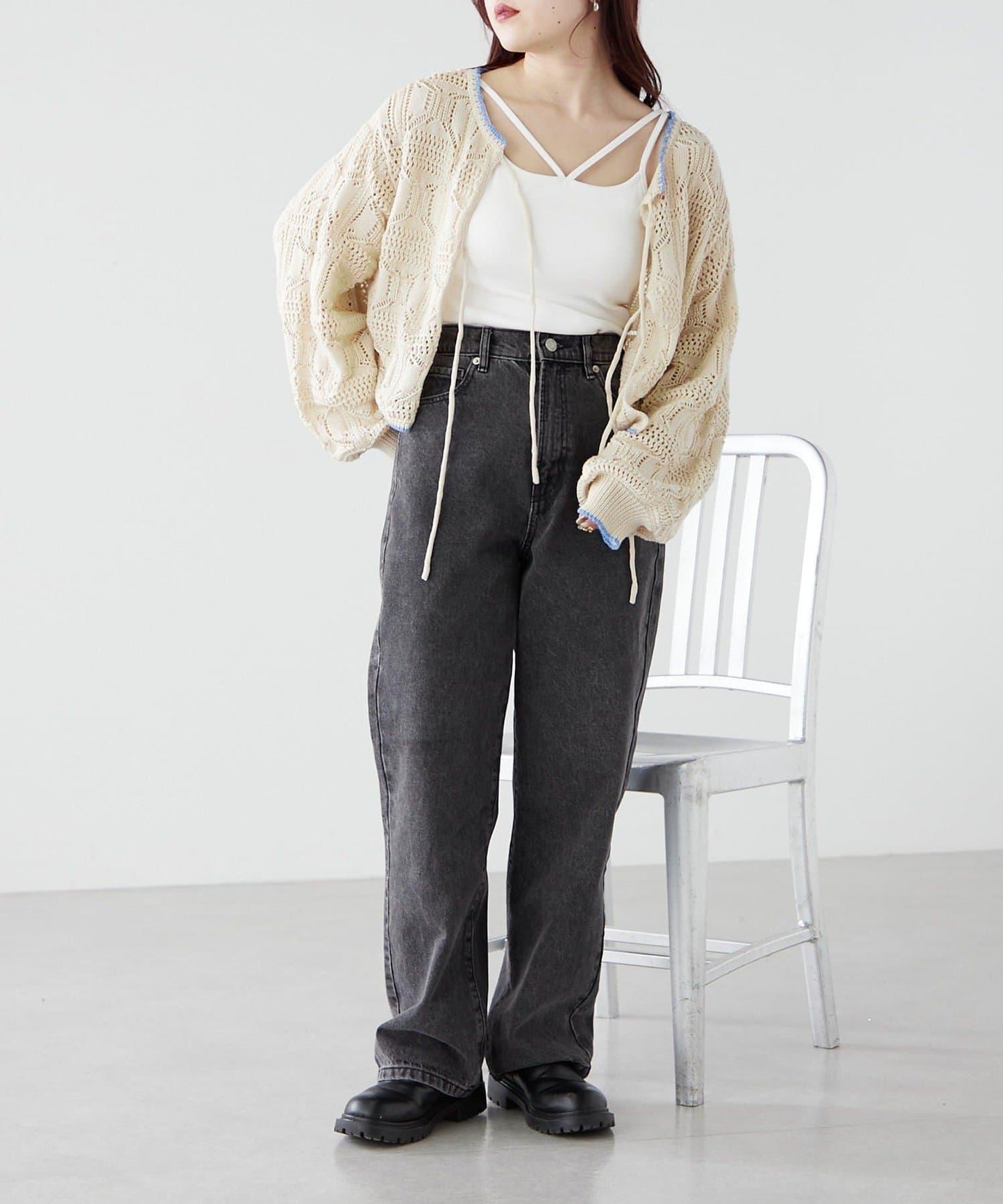 【continuer】カップ付キャミ