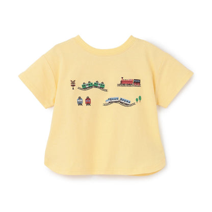 【接触冷感】前後で着れる2WAY半袖Tシャツ