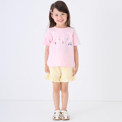【接触冷感】前後で着れる2WAY半袖Tシャツ