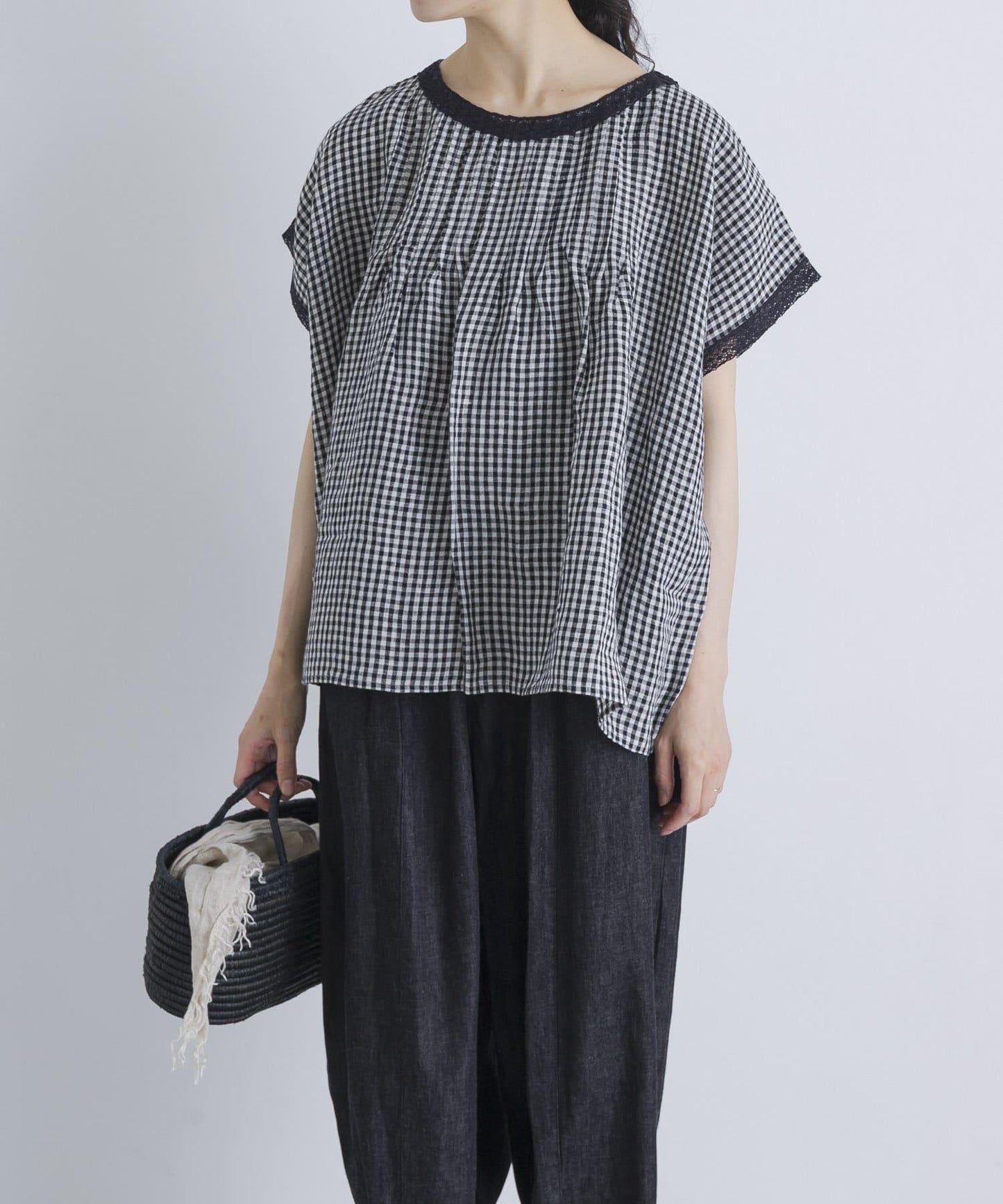 SOIL GINGHAM CHECK 套頭衫
