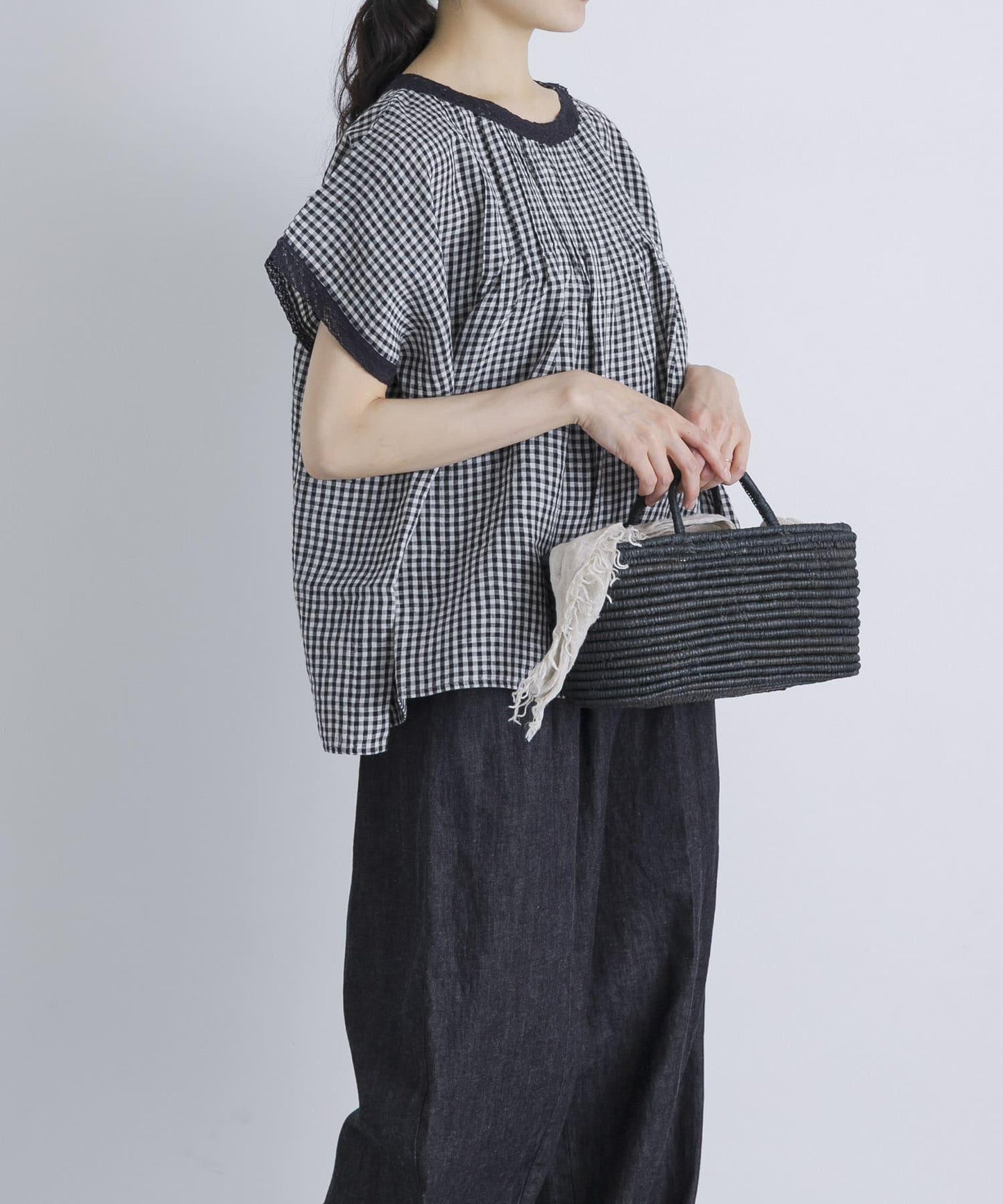 SOIL GINGHAM CHECK 套頭衫