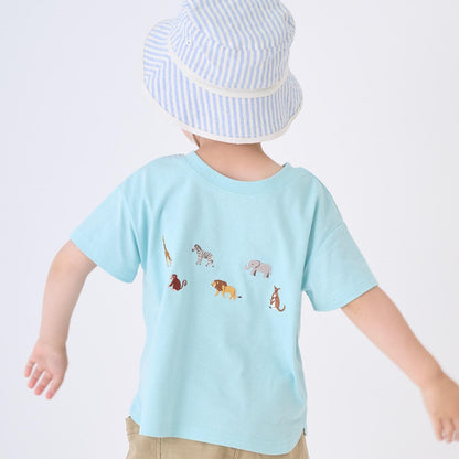 【接触冷感】前後で着れる2WAY半袖Tシャツ