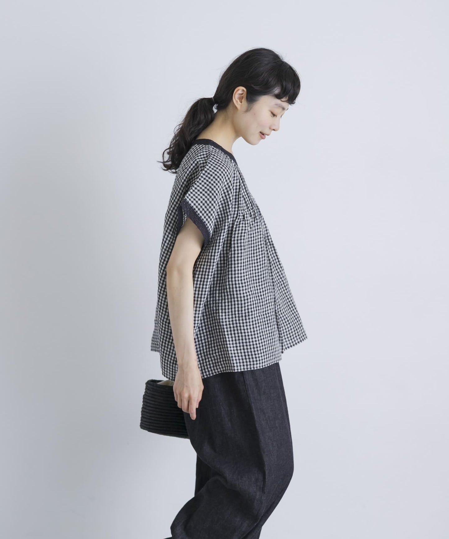 SOIL GINGHAM CHECK 套頭衫
