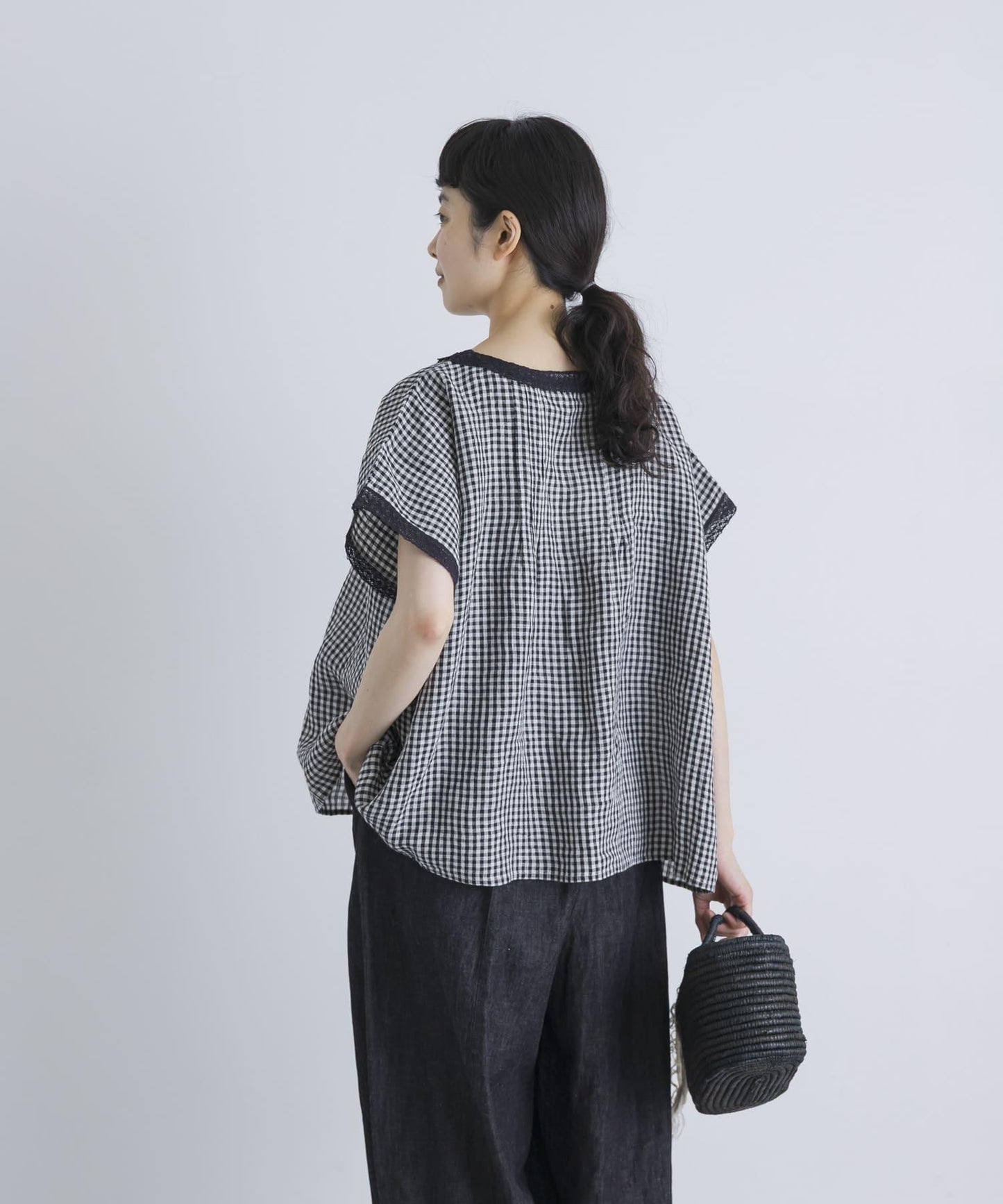 SOIL GINGHAM CHECK 套頭衫