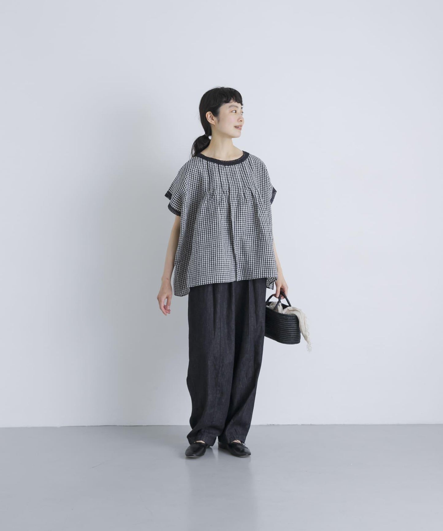 SOIL GINGHAM CHECK 套頭衫