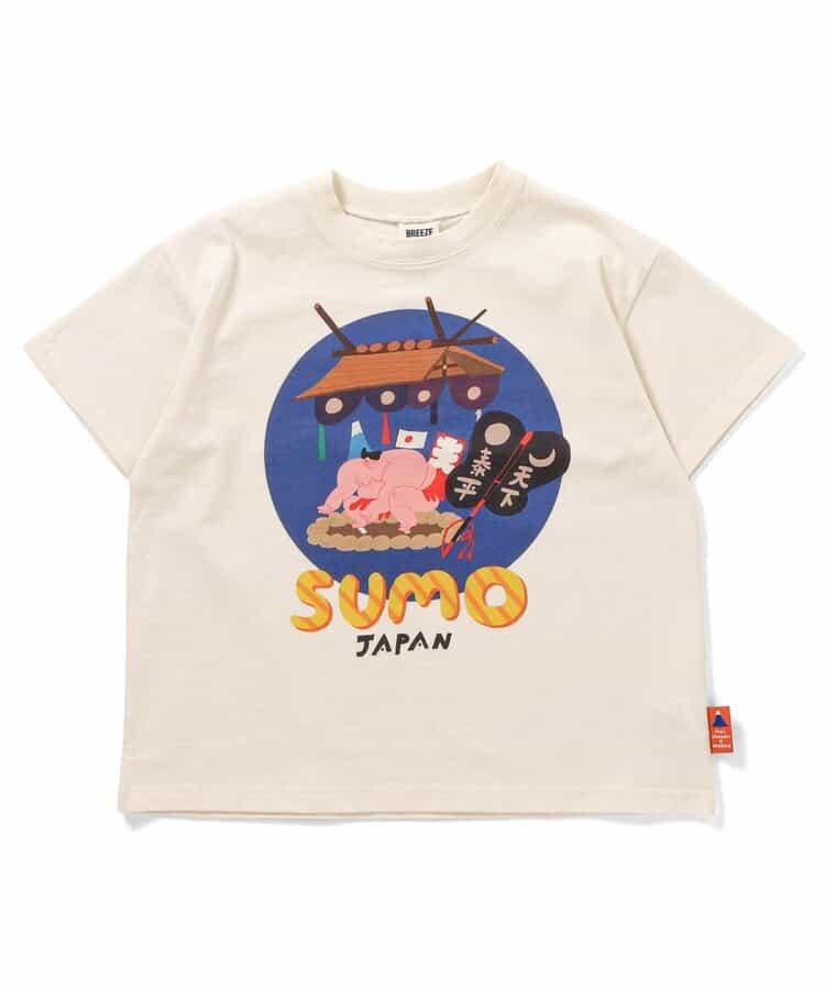 相撲POP Tシャツ(伝統)Aki Ishibashi