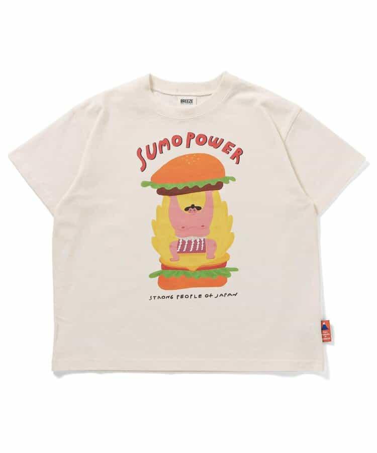 相撲POP Tシャツ(おもしろ)Aki Ishibashi