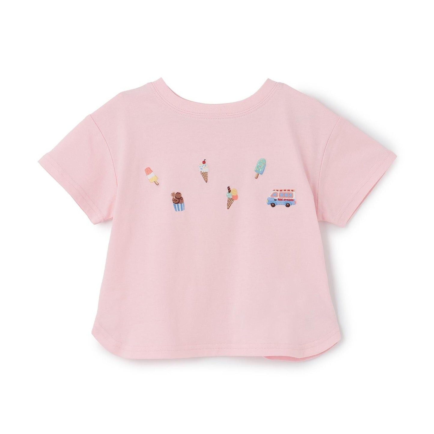 【接触冷感】前後で着れる2WAY半袖Tシャツ