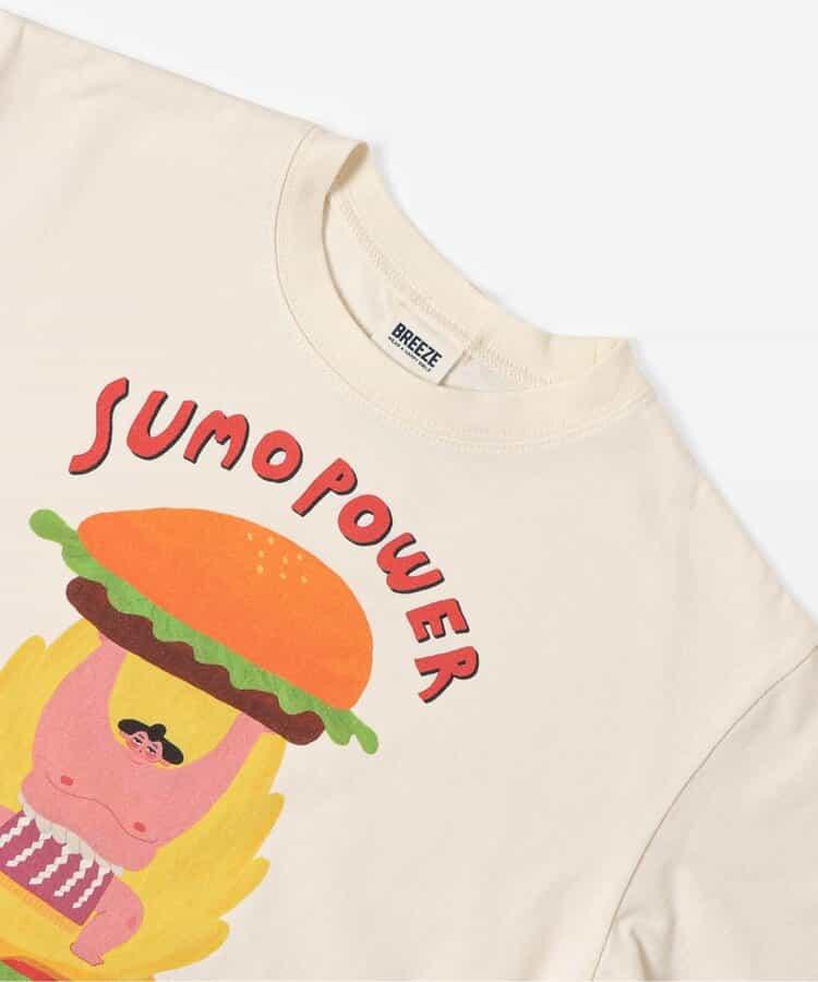 相撲POP Tシャツ(おもしろ)Aki Ishibashi