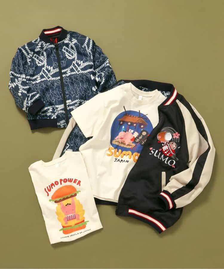 相撲POP Tシャツ(伝統)Aki Ishibashi