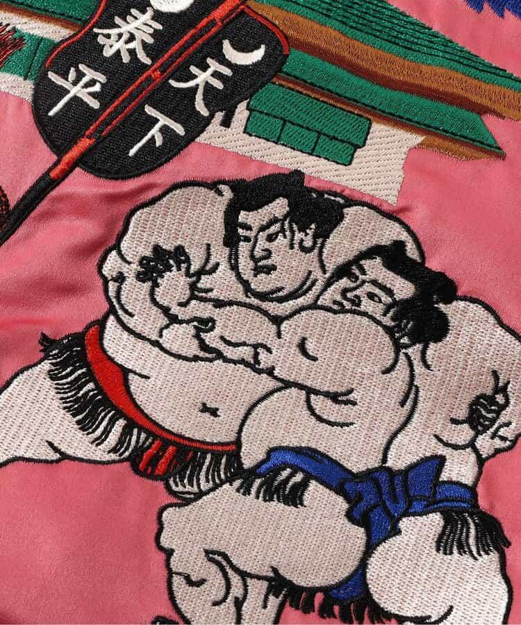 【日本相撲協会監修】リバーシブルスカジャン(キッズサイズ)