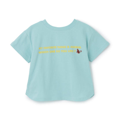 【接触冷感】前後で着れる2WAY半袖Tシャツ