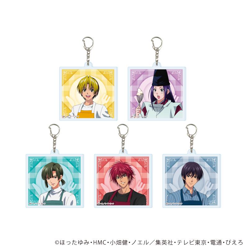 ヒカルの碁_アクリルキーホルダー14/料理男子ver. コンプリートセット(全5種)(描き下ろしイラスト)【コンプリートセット/5個入り】