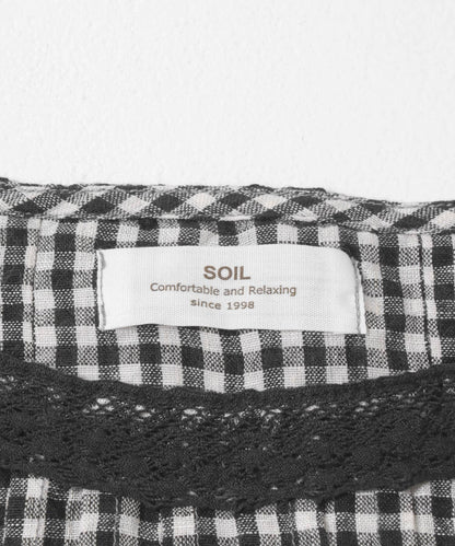 SOIL GINGHAM CHECK 套頭衫