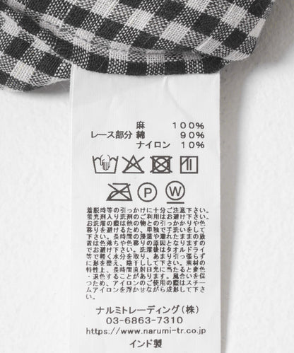 SOIL GINGHAM CHECK 套頭衫