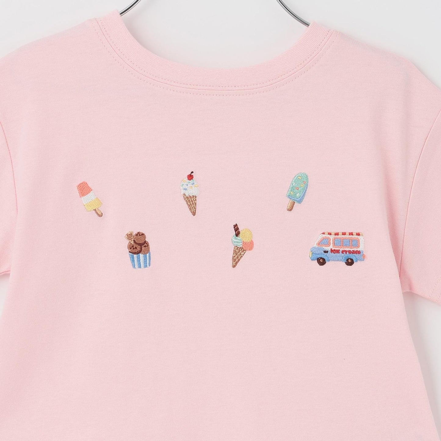 【接触冷感】前後で着れる2WAY半袖Tシャツ