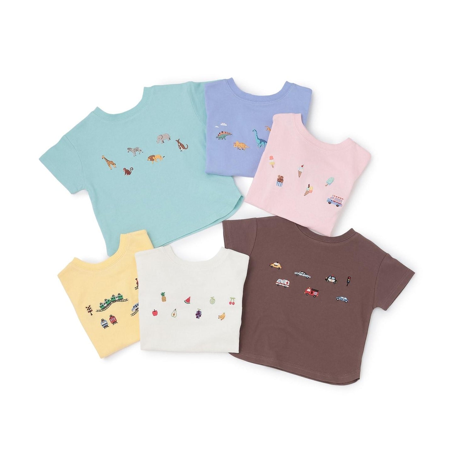 【接触冷感】前後で着れる2WAY半袖Tシャツ