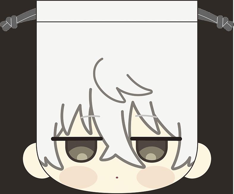 ブルーロック2期_お顔巾着／凪 誠士郎　まるほぺフレンズ