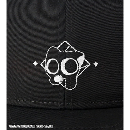 羅小黒戦記_描き下ろしイラスト シャオヘイ（猫） B 飲茶ver. 刺繍キャップ
