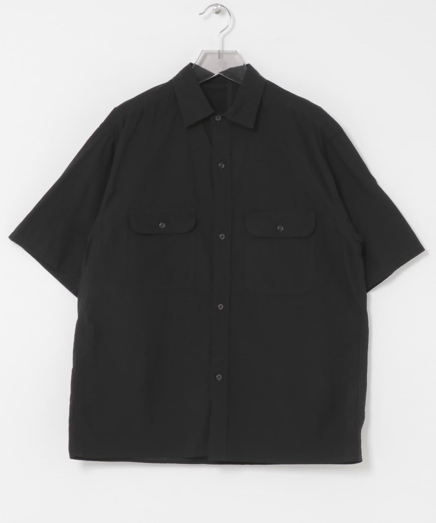 blurhmsROOTSTOCK H.T.CHAMBRAY WORK SHORT-SLEEVE