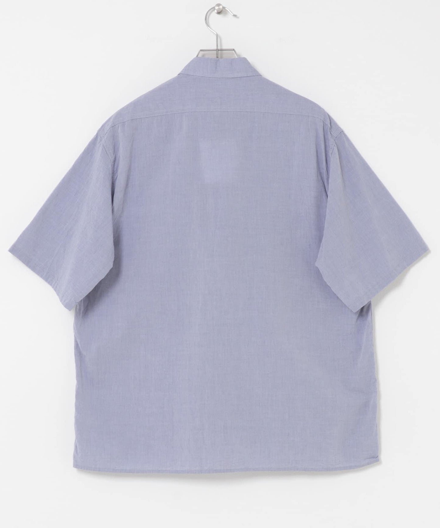 blurhmsROOTSTOCK H.T.CHAMBRAY WORK SHORT-SLEEVE