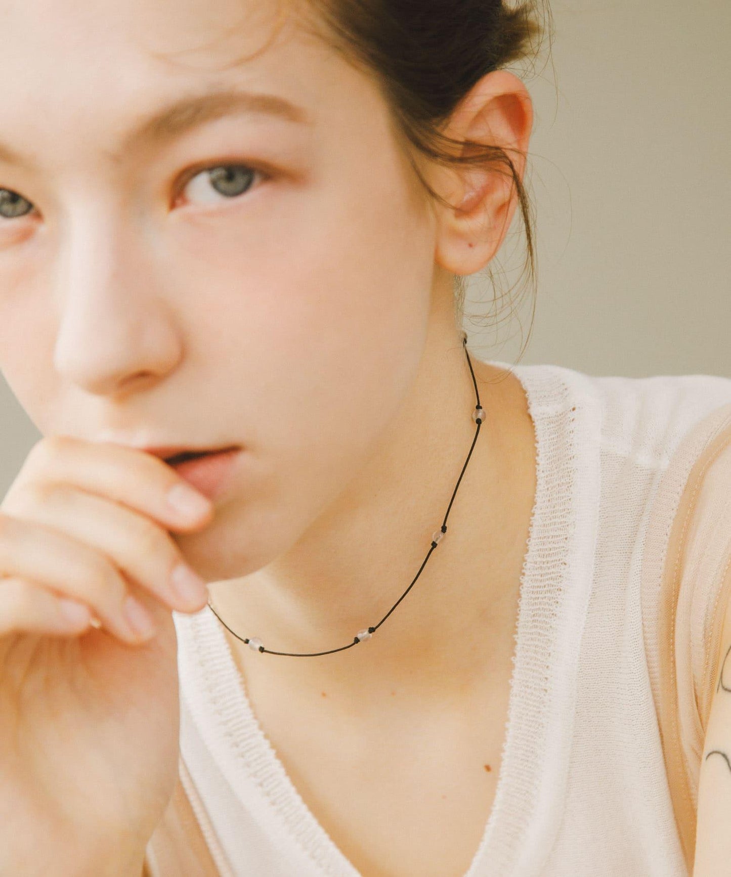 decor ROW CODE NECKLACE