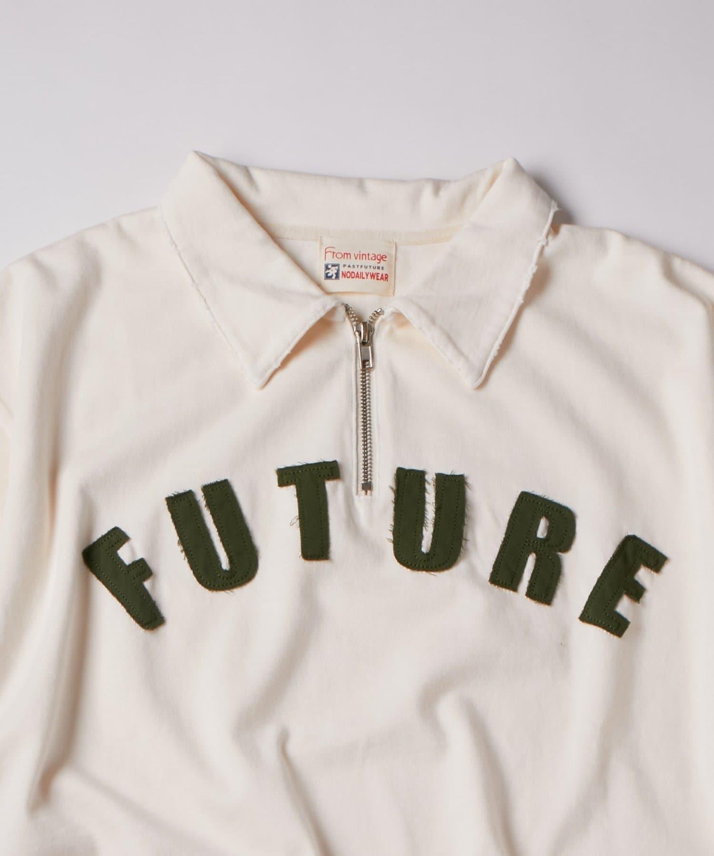 FromVintage 半拉鍊短袖衛衣