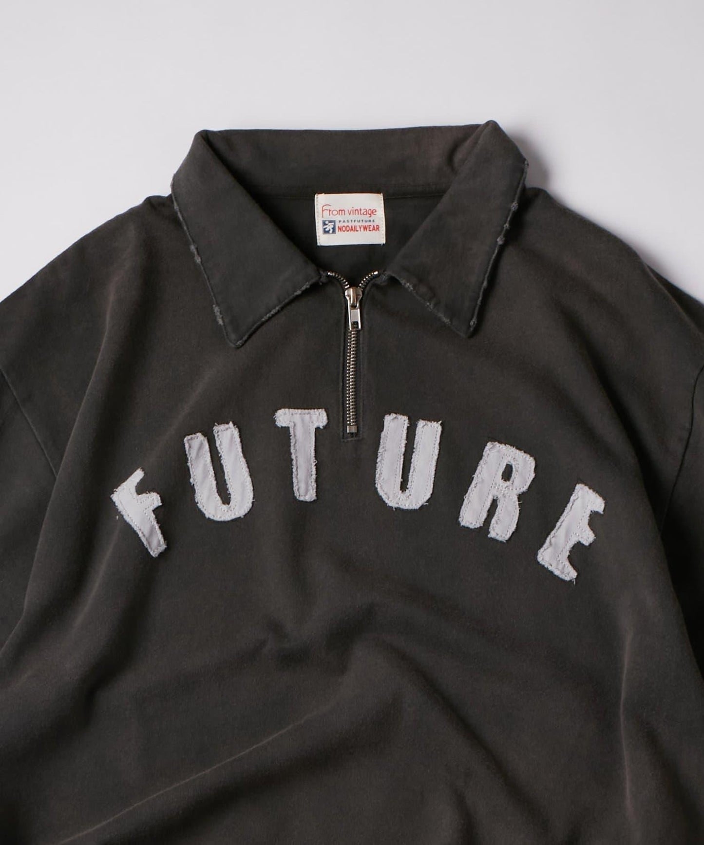 FromVintage 半拉鍊短袖衛衣