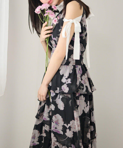 【Seemi】美式無袖連衣裙