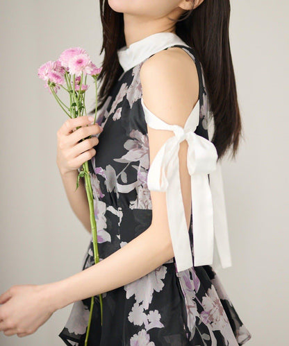 【Seemi】美式無袖連衣裙