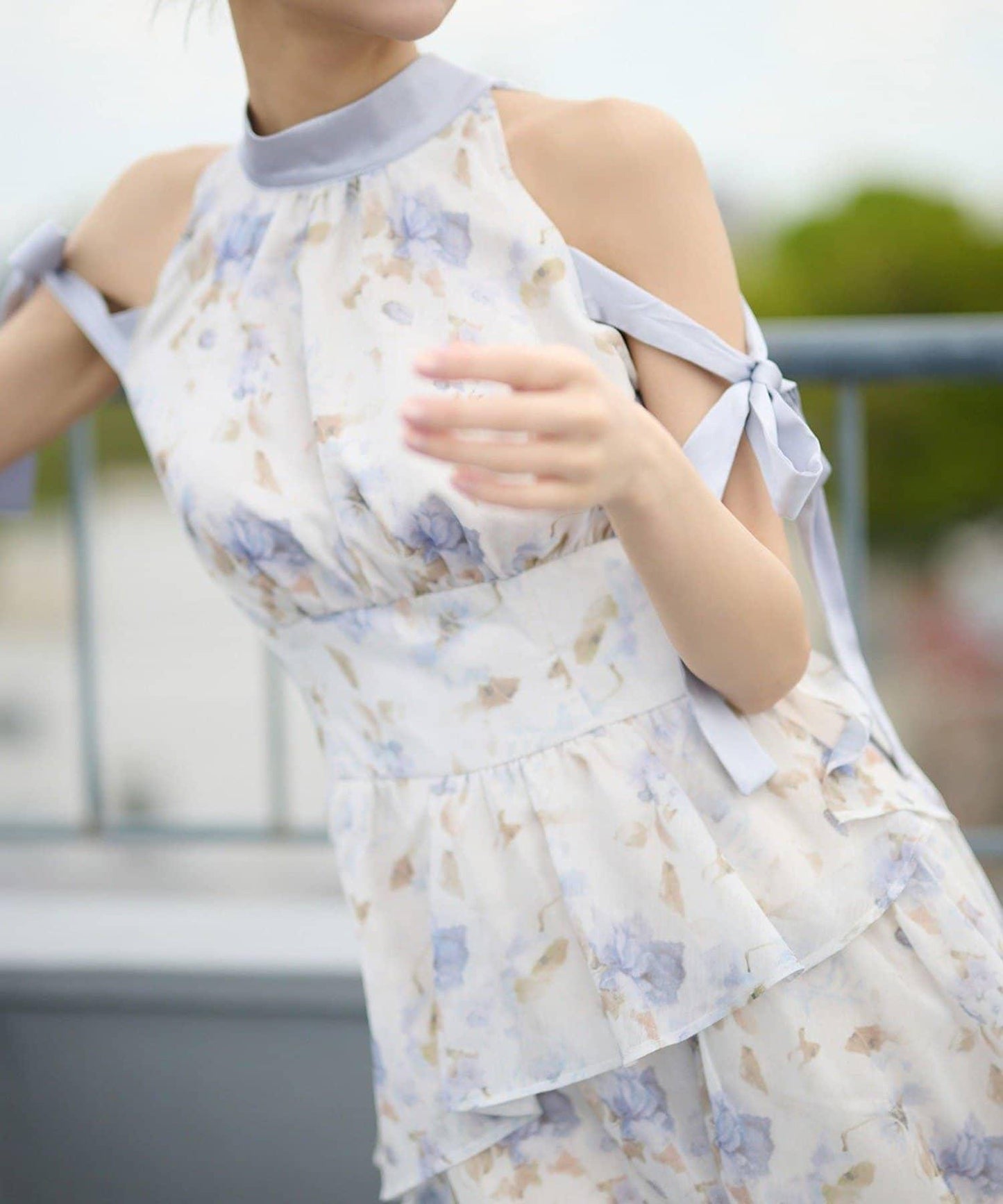 【Seemi】美式無袖連衣裙