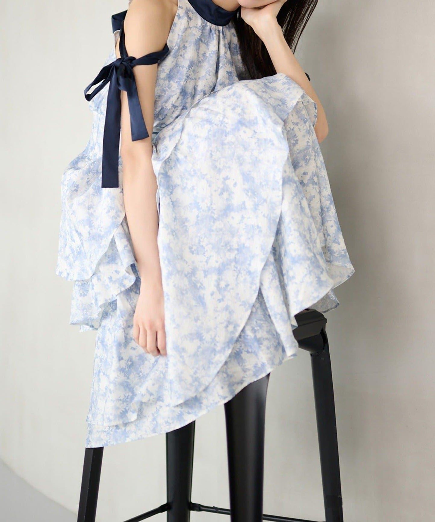 【Seemi】美式無袖連衣裙