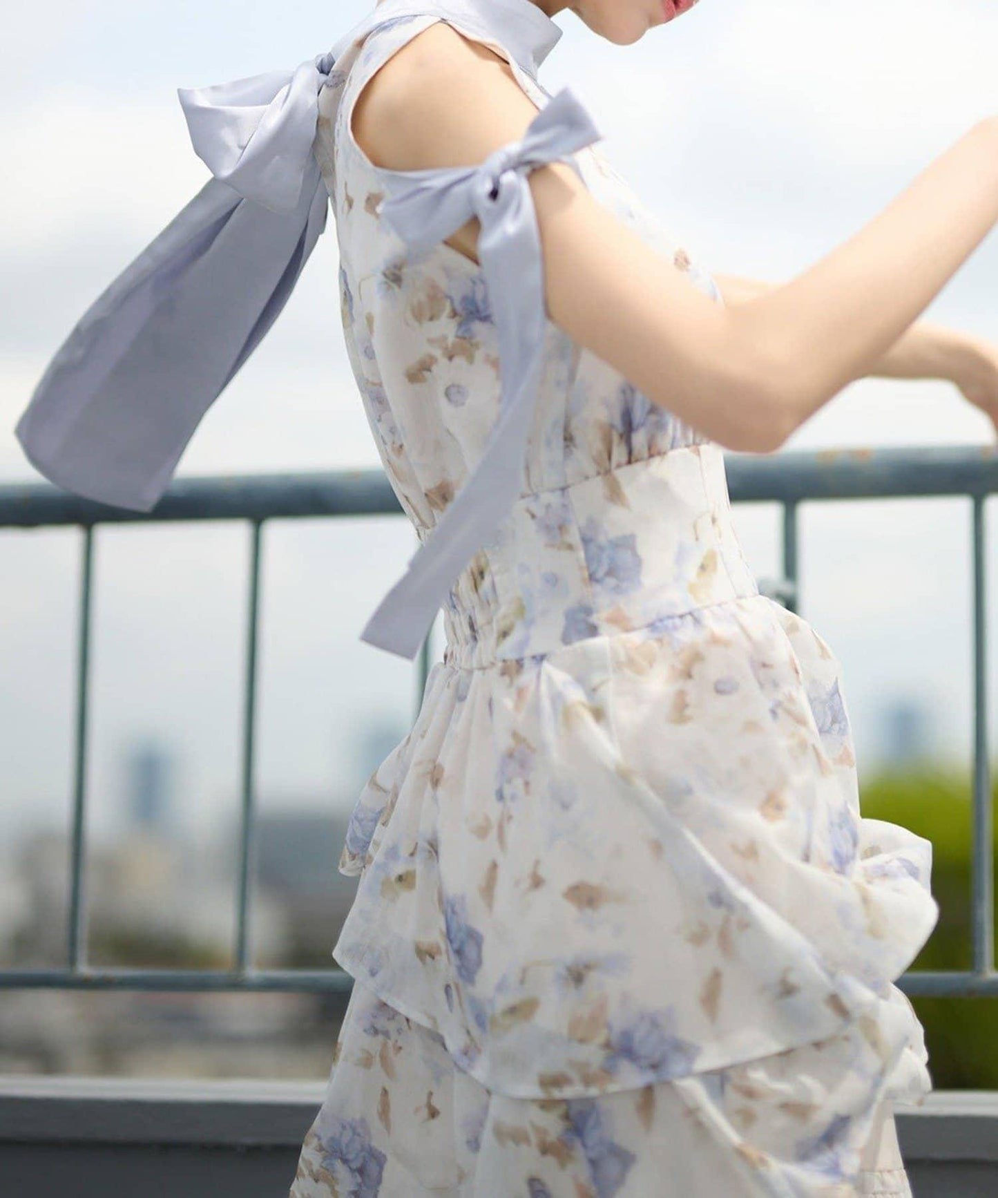 【Seemi】美式無袖連衣裙