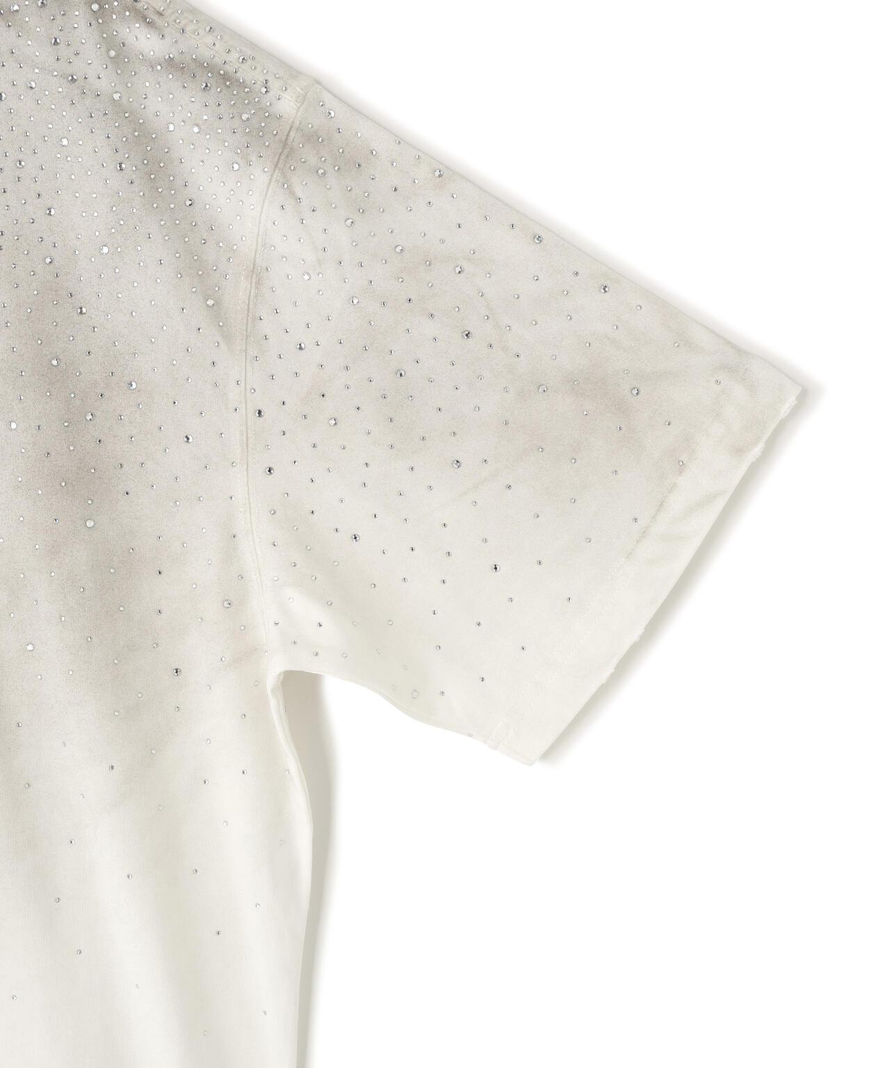 【&DEPOT限定】DankeSchon/ダンケシェーン/RHINESTONE S/S T-SHIRTS