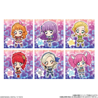 アイカツ！（偶像活動） にふぉるめーしょん アイカツ！貼紙威化餅2 【BOX／20個裝】