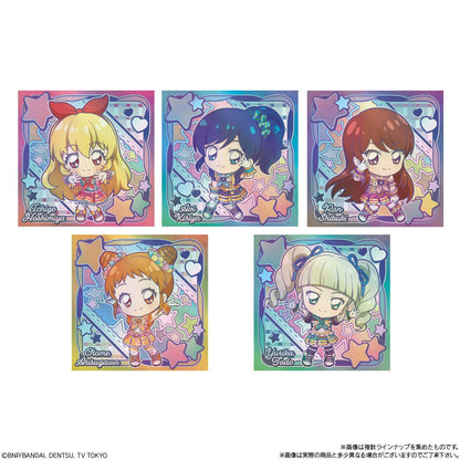 アイカツ！（偶像活動） にふぉるめーしょん アイカツ！貼紙威化餅2 【BOX／20個裝】