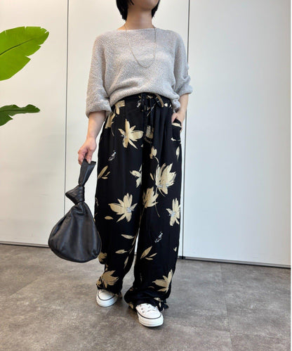 紙線七分袖針織衫
