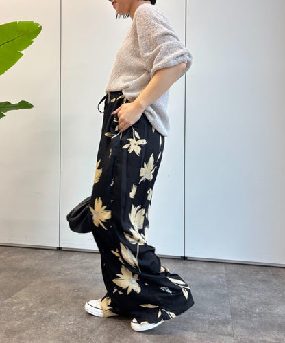 紙線七分袖針織衫
