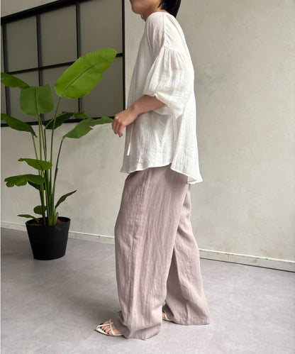 蝴蝶結 翻領襯衫