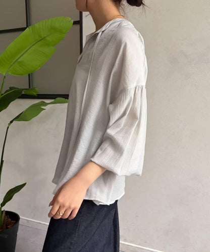 蝴蝶結 翻領襯衫