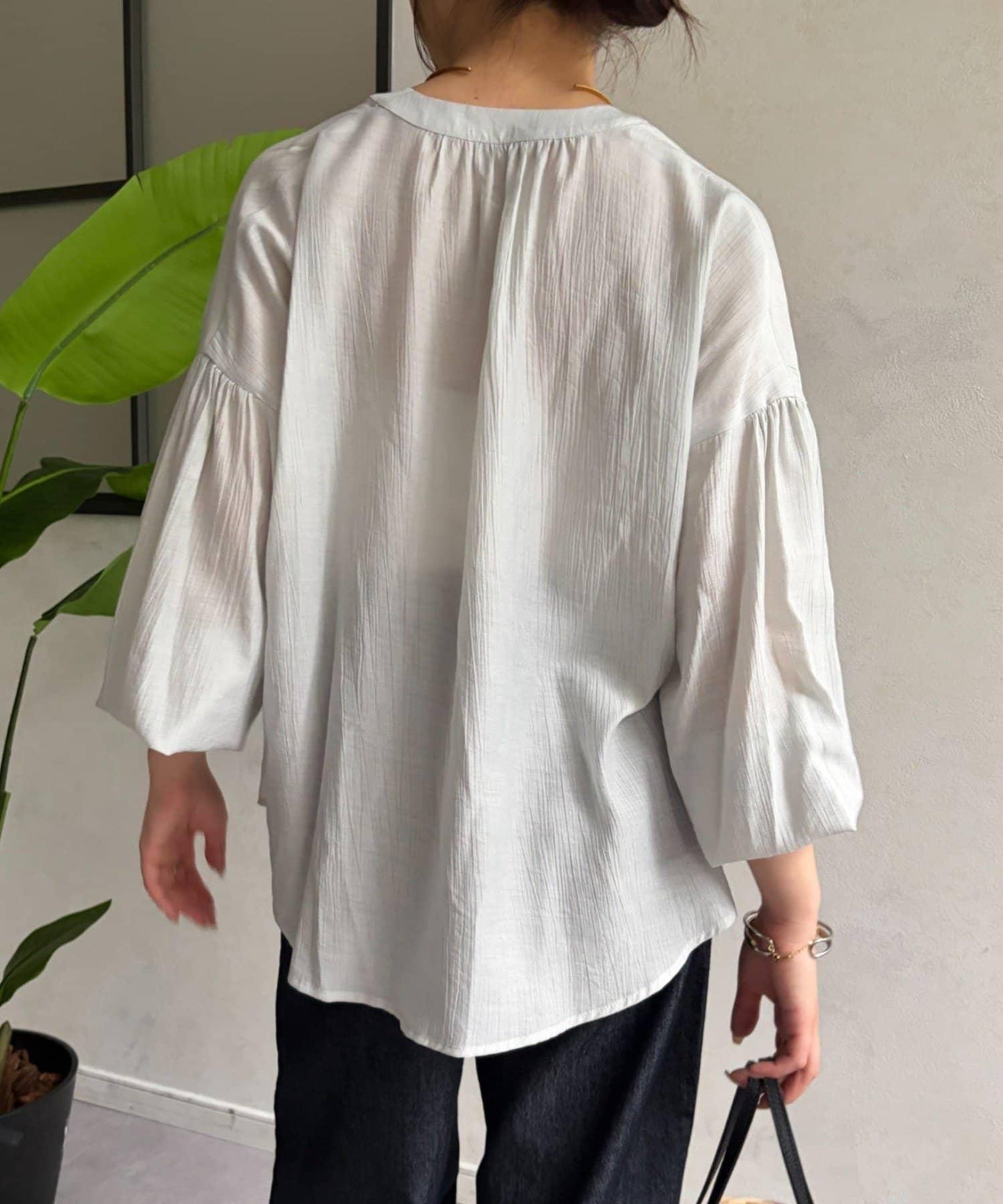 蝴蝶結 翻領襯衫