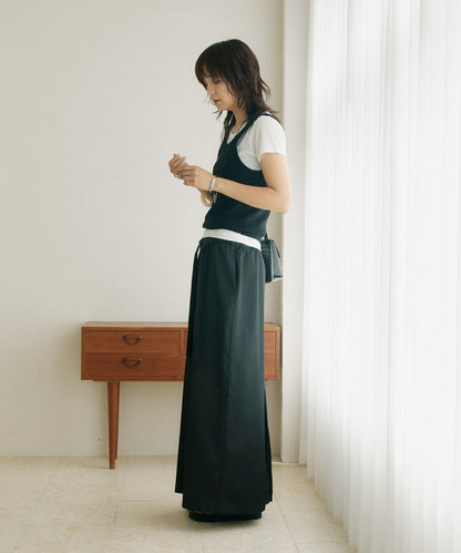 【A・MONN】【可成套穿著】tank KNIT