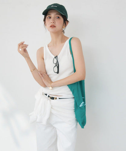 【A・MONN】【可成套穿著】tank KNIT