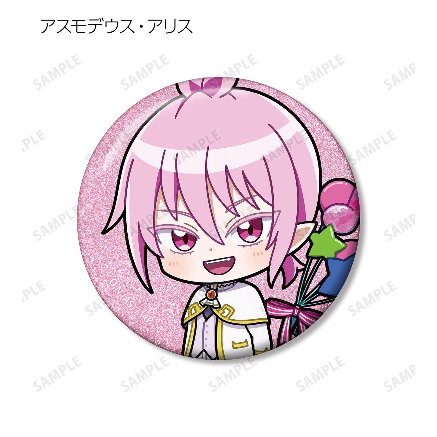 入間くんは魔界の（入間同學入魔了！） 音符氣球系列 迷你角色 閃光徽章 16包入