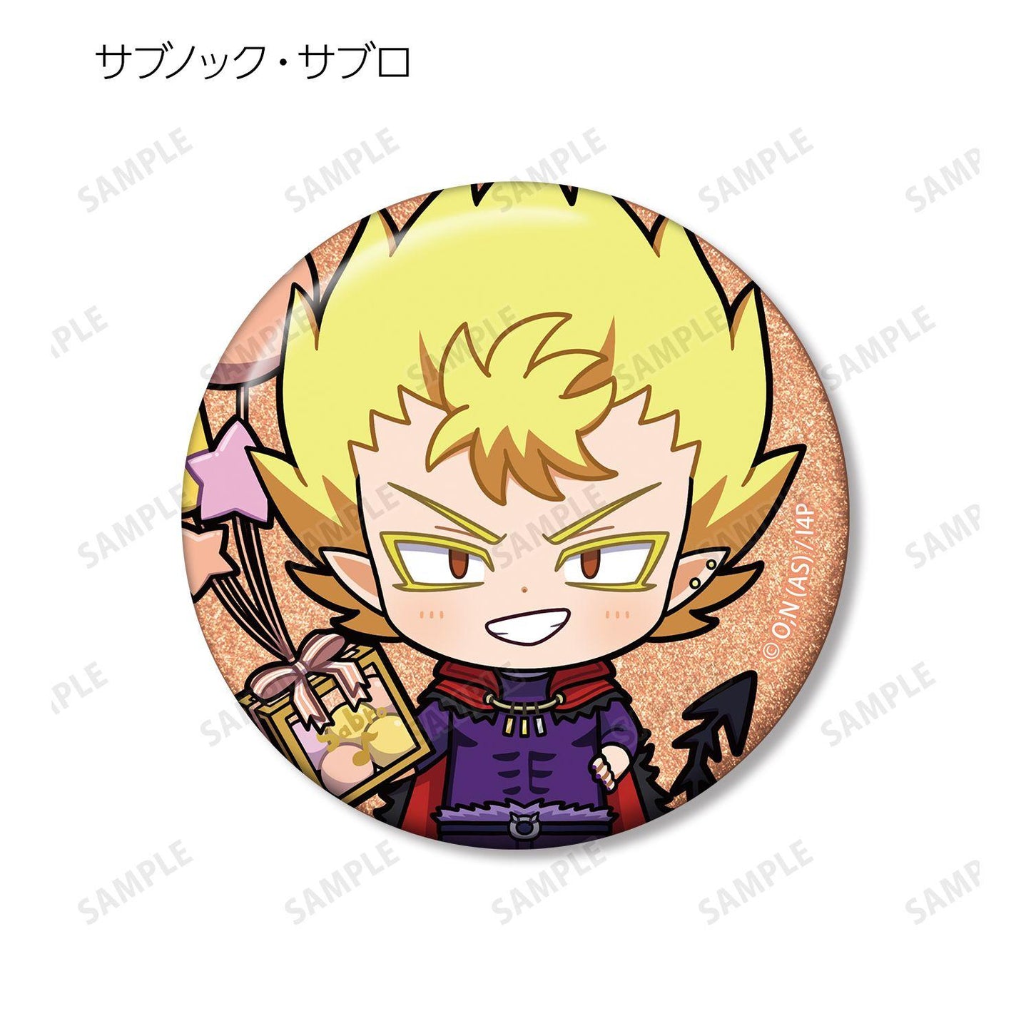 入間くんは魔界の（入間同學入魔了！） 音符氣球系列 迷你角色 閃光徽章 16包入