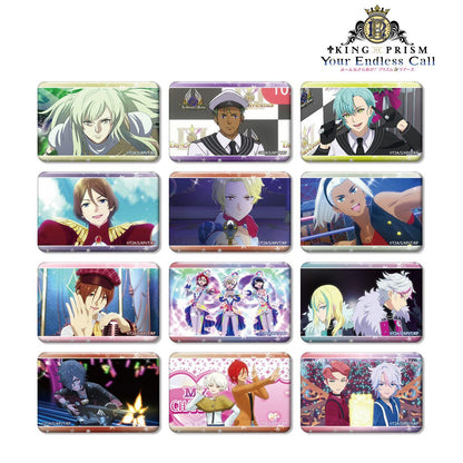 プリズムの王様（稜鏡之王） -Your Endless Call- みんなきらめけ！プリズム☆ツアーズ 場景寫真方形徽章 ver.B 完整盒裝（12包入）