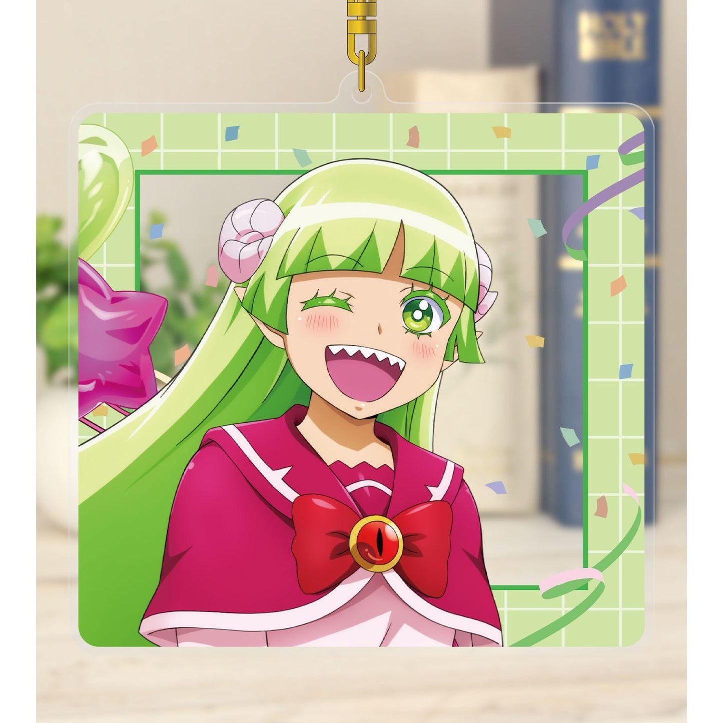 入間くんは魔界の主役です！（入間同學入魔了！） 描き下ろし 瓦拉克·克拉拉 音符氣球ver. 大亞克力鑰匙扣
