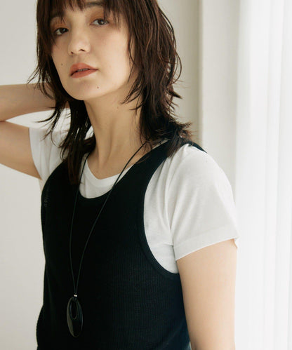 【A・MONN】【可成套穿著】tank KNIT