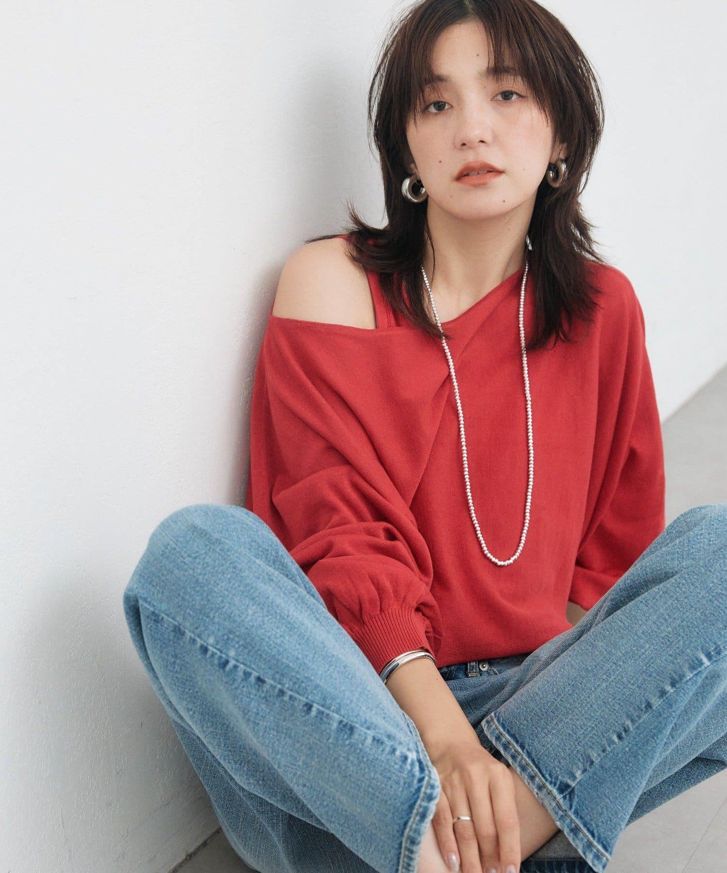 【A・MONN】【可成套穿著】tank KNIT